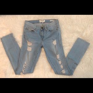 FRAME•Denim•Le Skinny de Jeanne•Low-Rise